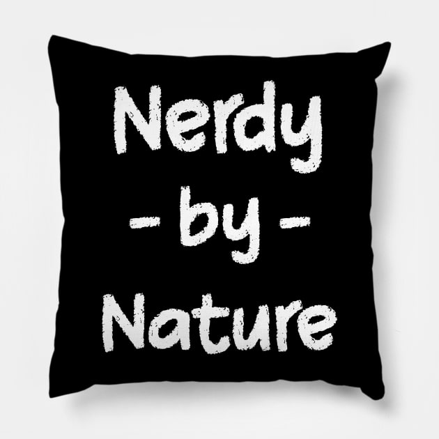 Nerdy by Nature Pillow by Journees