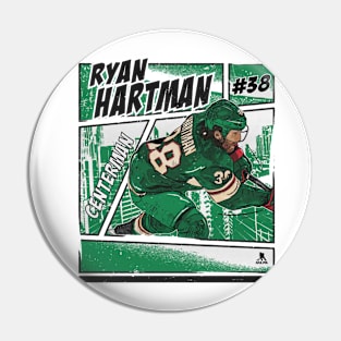 Ryan Hartman Minnesota Comic Pin