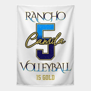 Camila #5 Rancho VB (15 Gold) - White Tapestry