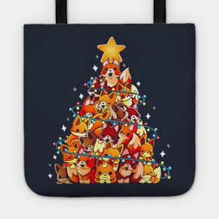 Foxes Tree Tote