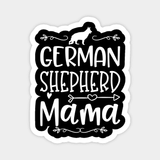 German Shepherd Mama Dog Mom Magnet