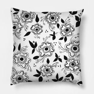 Sweet Henna Pattern Pillow