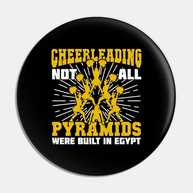 Cheerleading Cheer Sport Cheerleader Gift Pin by Dolde08