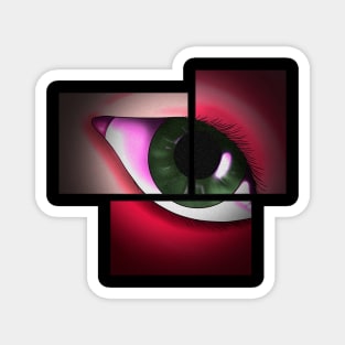 eye glitch Magnet