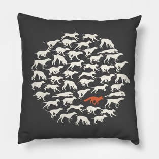 Fox & Hounds Pillow