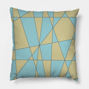 Pastel Color Lines Design Pillow