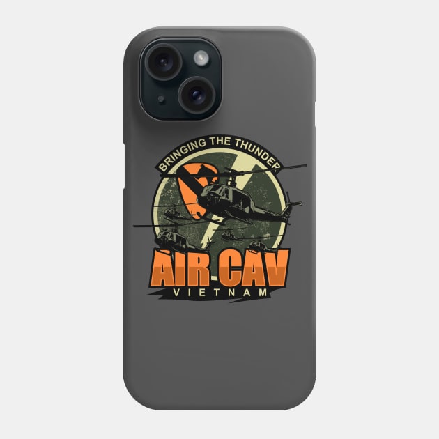 Air Cav Vietnam Patch (distressed) Phone Case by TCP