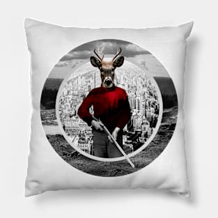 Hunter Hunted Pillow