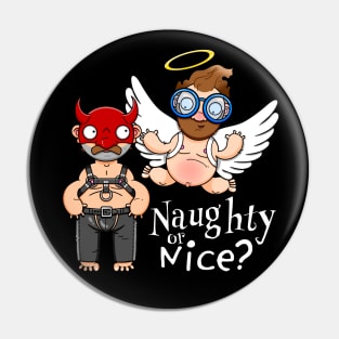 Naughty or Nice? Pin