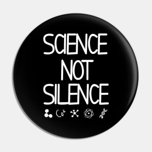 science not silence, space of science Pin