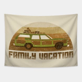Vintage Vacation Tapestry