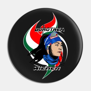 Dorothea Wierer (Version II) Pin