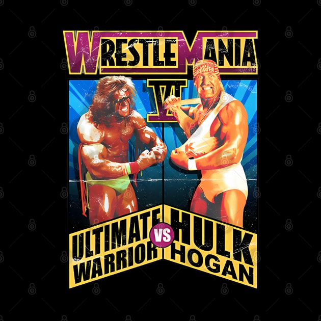 Ultimate Warrior wrestlemania Vintage Warrior by Snapstergram