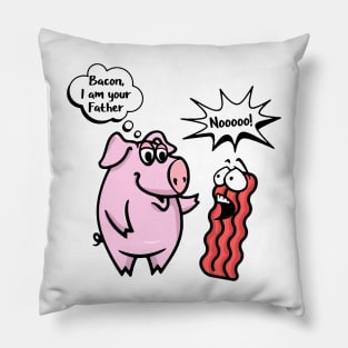 Bacon I'm Your Father Bacon and Pig Pillow