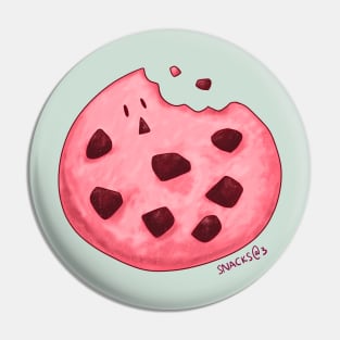 Chocolate Chip Cookie in PINK Pin