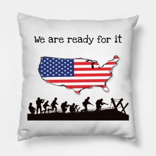 World war 3 Pillow