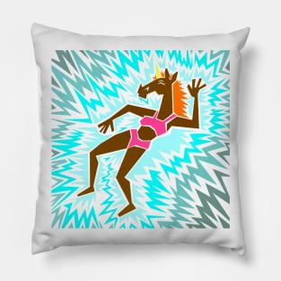 Make A Splash Unicorn Pillow