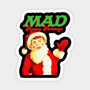 Mad Magazine Christmas Happy Holidays Magnet