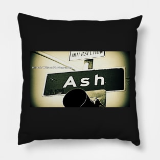 Ash, Inglewood, California by Mistah Wilson Pillow