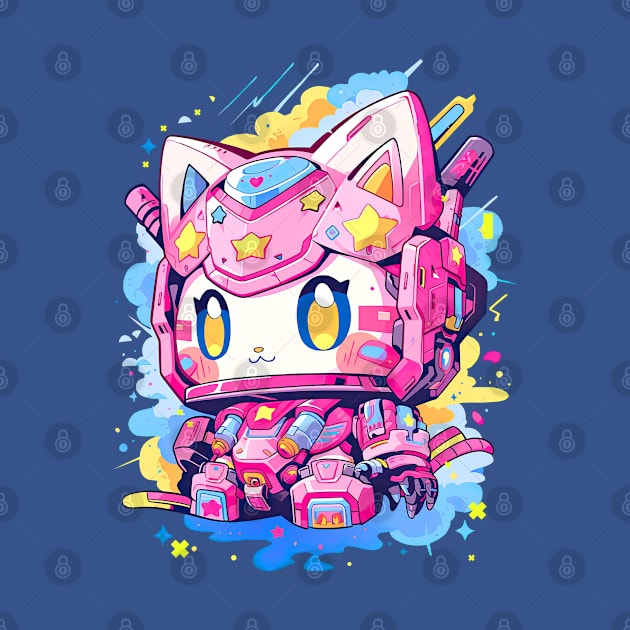 SHOOTING STAR LAZER KITTY | Mecha Neko Army | PROUD OTAKU by PROUD OTAKU