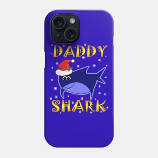 Christmas Daddy Shark Funny  Design Gift Idea Phone Case