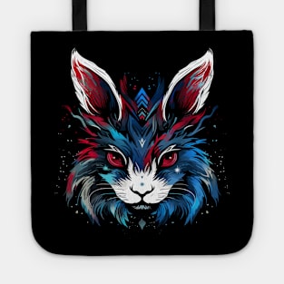 Patriotic Arctic Hare Tote