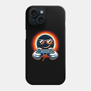 Gaming total solar eclipse Phone Case