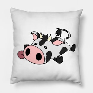 A silly little cow Pillow