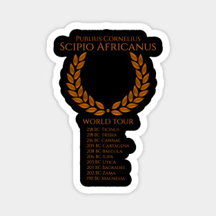 Scipio Africanus World Tour Magnet