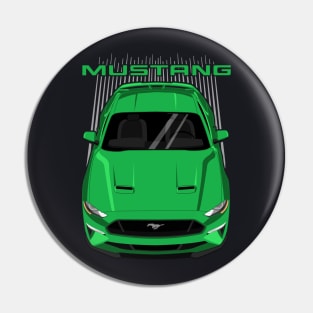 Mustang GT 2018 to 2019 - Green Pin
