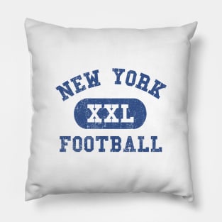 New York Football Pillow