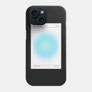 Balance Blue Aura Phone Case