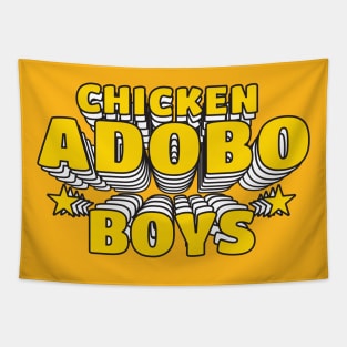 Chicken Adobo Boys Tapestry