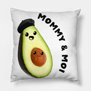 avocado mommy & moi Pillow