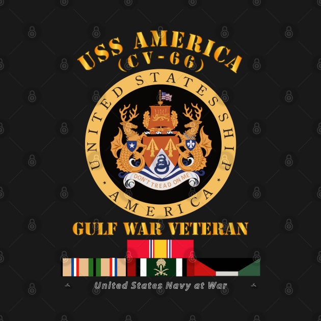 USS America (CV-66) - Gulf War Vet w Gulf  War SVC by twix123844