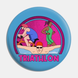 Triathlon Pin