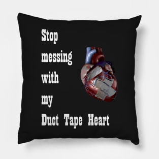 Barenaked Ladies - Duct Tape Heart - light text Pillow