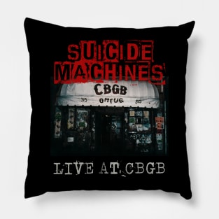 suicide machine live at cbgb Pillow