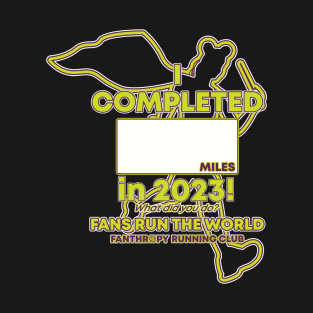 2023 Fans Run the World - Blank Mileage Runner T-Shirt