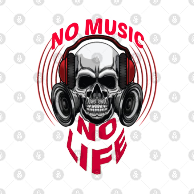 Music is food for the soul،no music no life by Designchek⭐⭐⭐⭐⭐