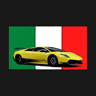 Murcielago SV Italian Print T-Shirt