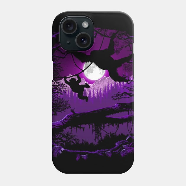 Monkeys jungle Phone Case by albertocubatas