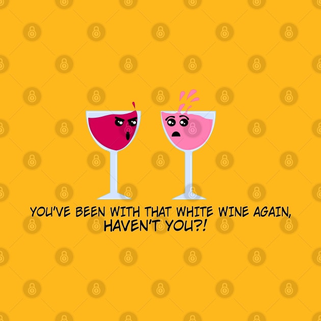 Wine Funny Cartoon by sillyindustries