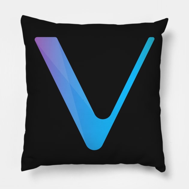 VeChain (VEN) Cryptocurrency Pillow by cryptogeek