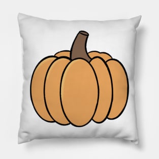 Cute Pastel Pumpkin Pillow