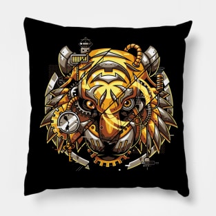 Digitalized Tiger Pillow
