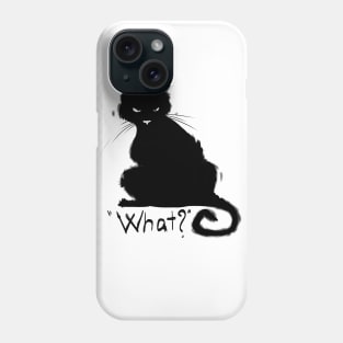 What? Cat Phone Case