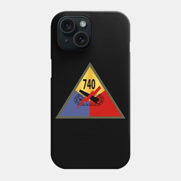 740th Tank Battalion SSI Phone Case by twix123844