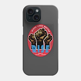 Black Lives Matter - RISE Phone Case