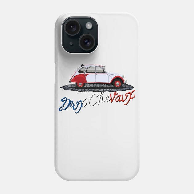 2CV Phone Case by AutomotiveArt